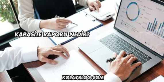 Kapasite Raporu Nedir?