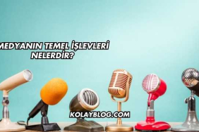 Medyanın Temel İşlevleri Nelerdir?