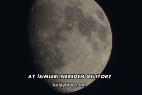 Ay İsimleri Nereden Geliyor?