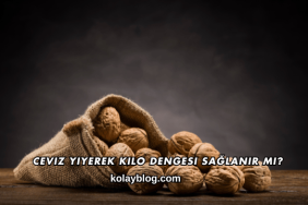 Ceviz Yiyerek Kilo Dengesi Sağlanır mı?