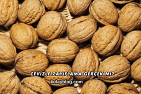 Cevizle Zayıflama Gerçek mi?