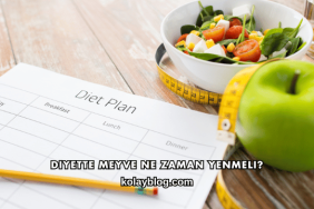Diyette Meyve Ne Zaman Yenmeli?
